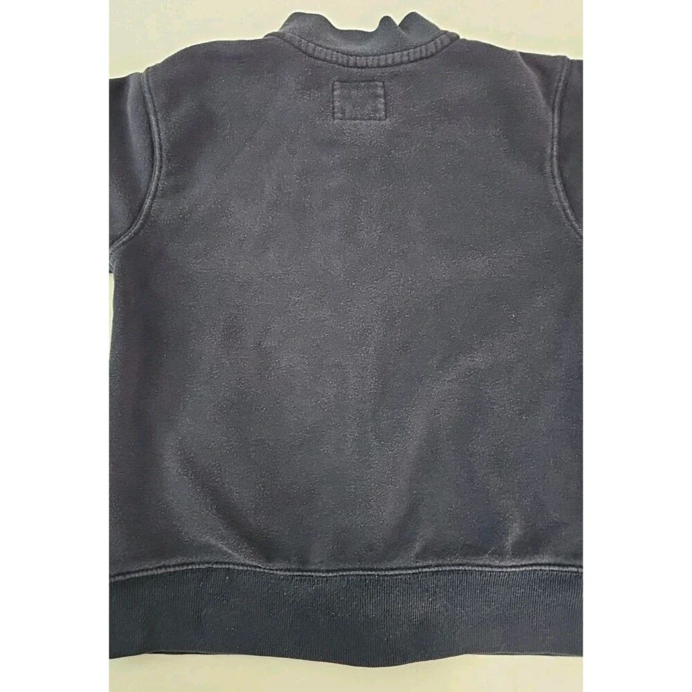 Oshkosh B'Gosh Circa 2012 Fleece Jacket Boys Sz 8 Embroidered Front Sleeve...